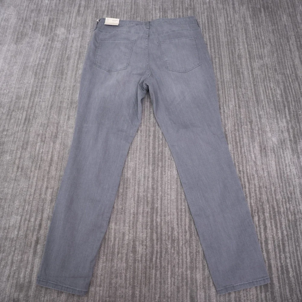 Universal Thread Skinny Jeans Womens 14 Grey NEW High Rise Fair Trade Stretch